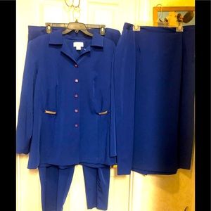 New plus 3 piece suit